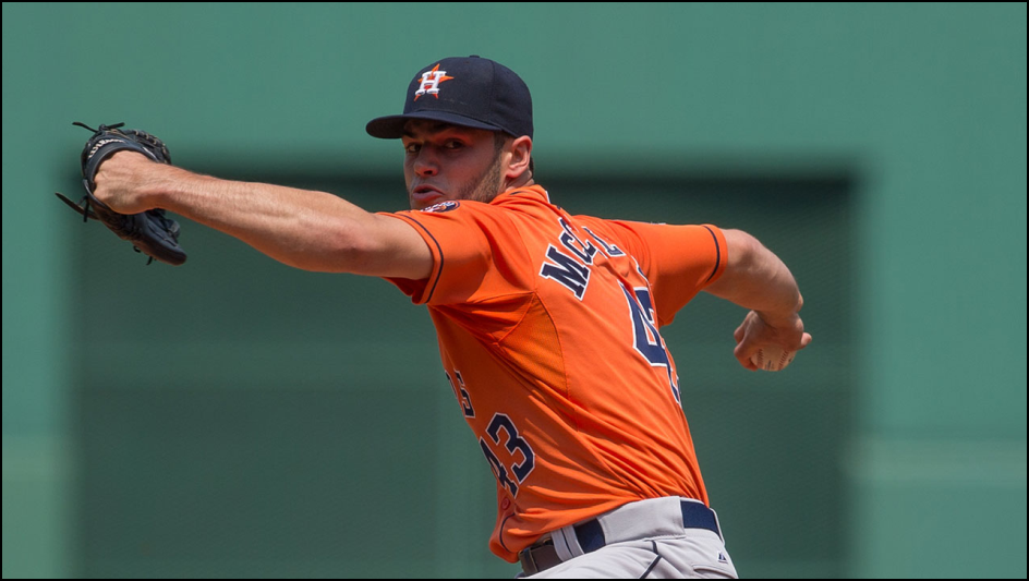 MLB Daily Fantasy Baseball Lineup Stacks - Lance McCullers - Lineup lab