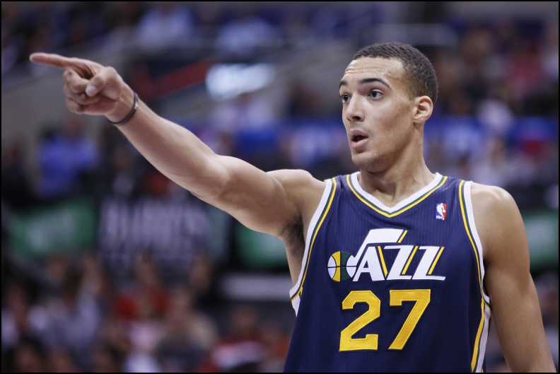 NBA Daily Fantasy Basketball Lineup Picks - Rudy Gobert - Utah Jazz - Lineuplab