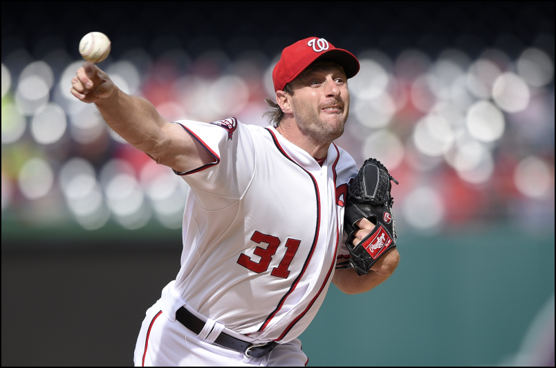 MLB Daily Fantasy Baseball Lineup Stacks - Max Scherzer - Lineup Lab