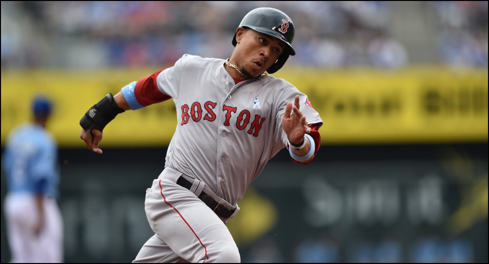 Mookie Bets - daily fantasy baseball stacks - lineuplab