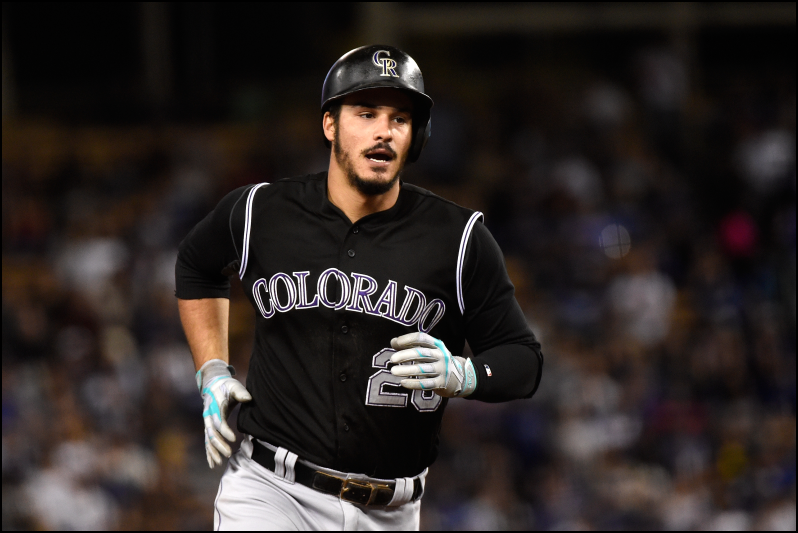 Nolan Arenado - daily fantasy baseball stacks - lineuplab