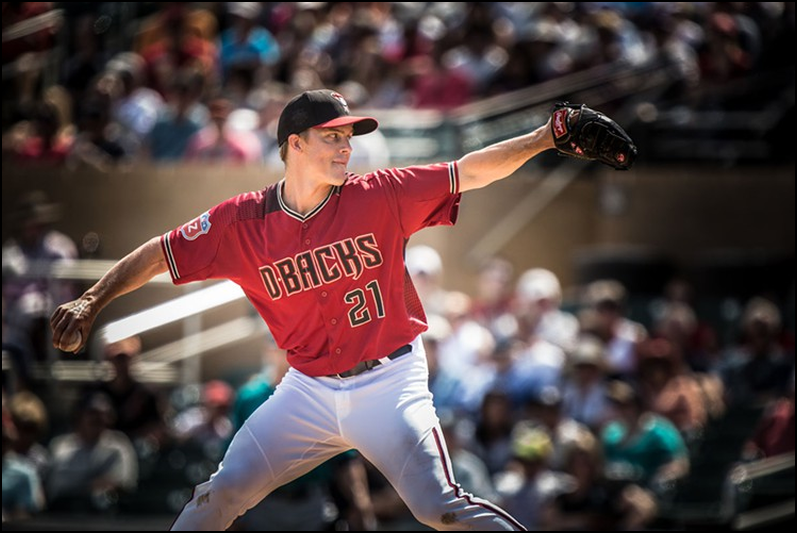 DraftKings FanDuel MLB Lineup Picks - Zack Greinke - Arizona Diamondbacks