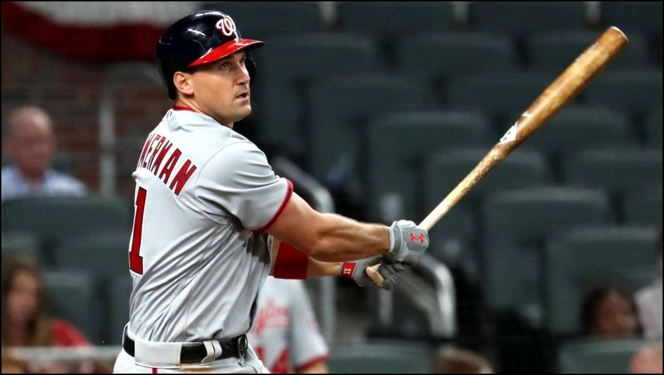 Ryan Zimmerman - daily fantasy baseball stacks - lineuplab