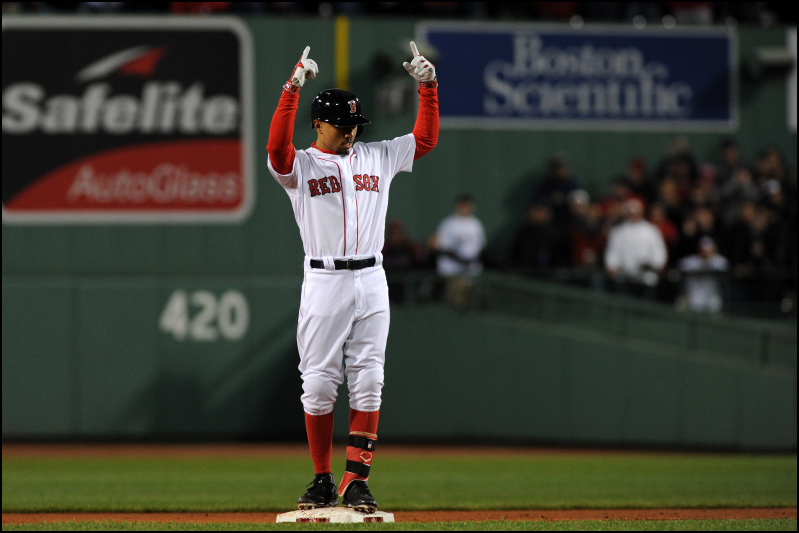 DraftKings FanDuel MLB Lineup Picks - Mookie Betts - Boston Redsox