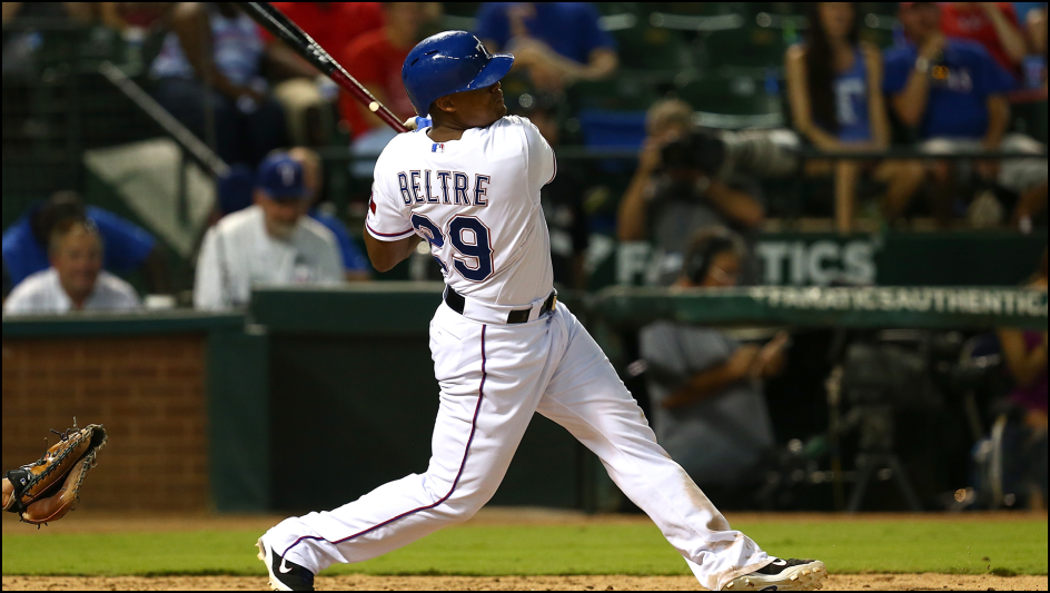 MLB Daily Fantasy Baseball Lineup Stacks - Adrian Beltren - Lineup lab