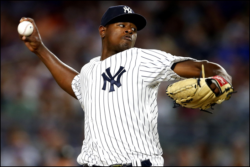 MLB Daily Fantasy Baseball Playoffs - Luis Severino - New York Yankees - Lineuplab.com