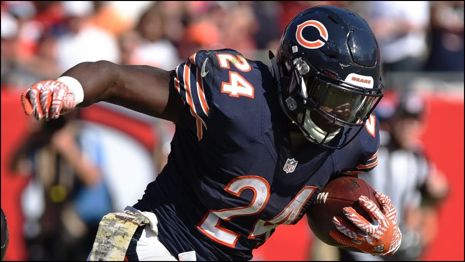 Fantasy Football Season Preview Running Backs 2017 - Jordan Howard - Chicago Bears - Lineuplab