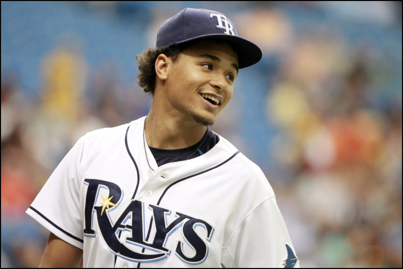 Chris Archer - Tampa Bay Rays - MLB Daily Fantasy Baseball Lineup Stacks