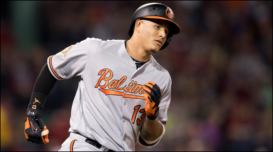 Manny Machado - Baltimore Orioles - MLB Daily Fantasy Baseball Lineup Stacks - Lineuplab