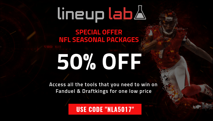 For a limited time use code "NLA5017" to receive the rest of the NFL season for 50% off!