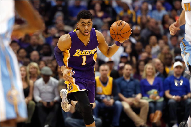 NBA Daily Fantasy Basketball Lineup Picks - D'Angelo Russell - Los Angeles Lakers