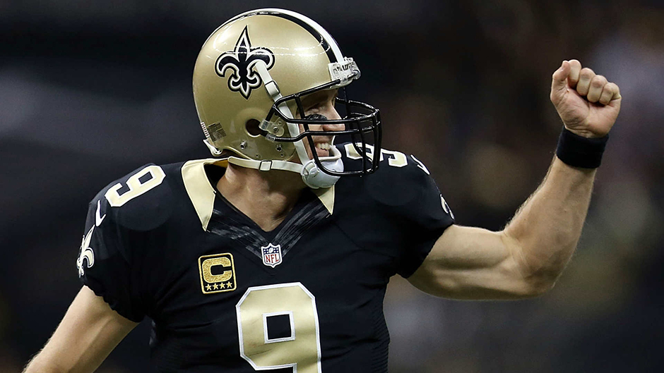 NFL Lineups Daily Fantasy Football - Drew Brees - New Orleans Saints - Lineup lab