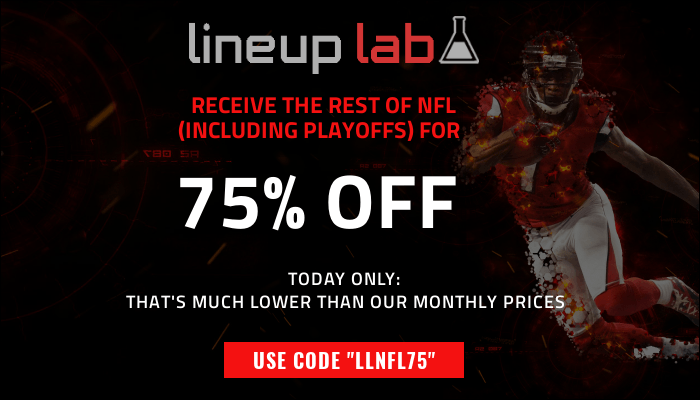 TODAY ONLY: Get 75% off all NFL Seasonal Packages and Playoffs - that's lower than our monthly prices!